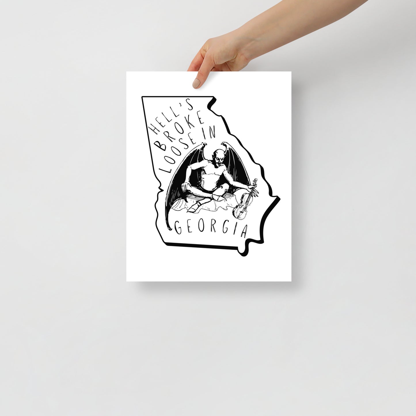 Hell's Broke Loose in Georgia Poster