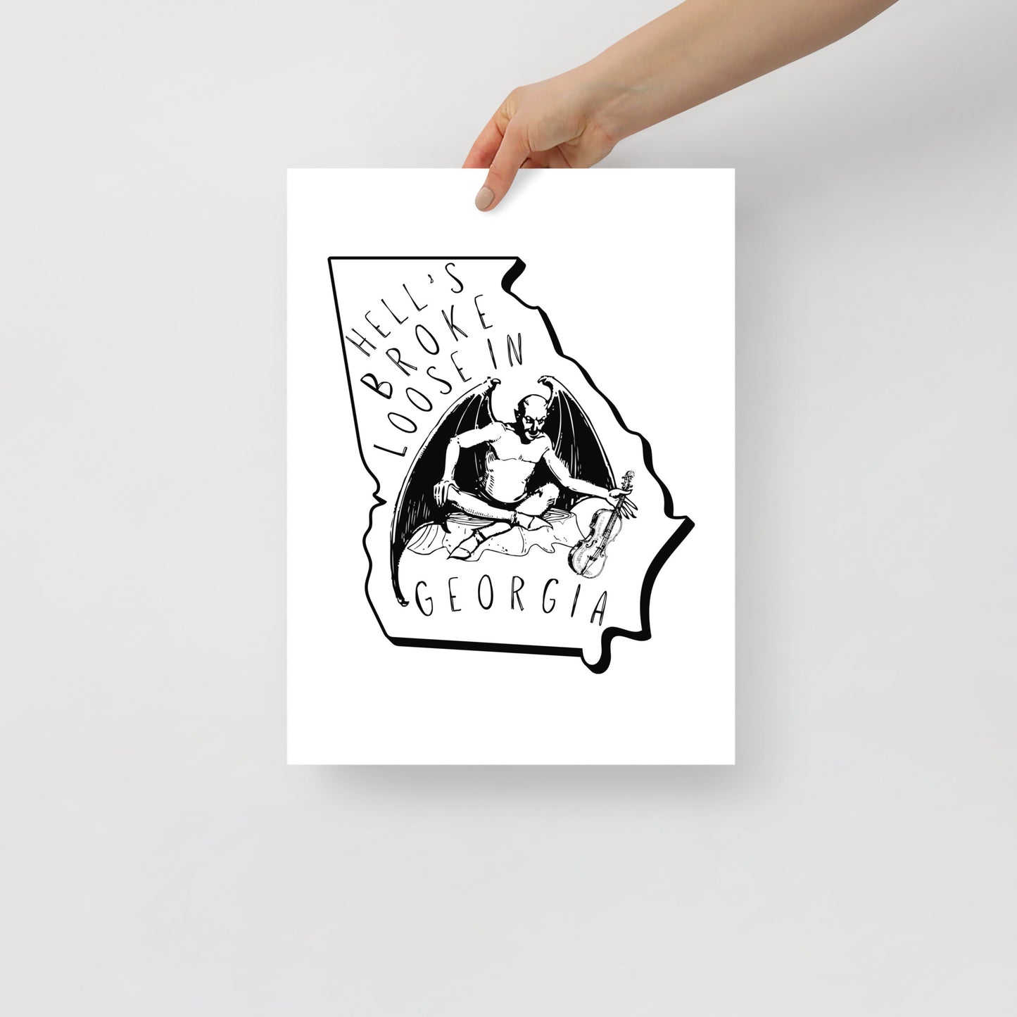 Hell's Broke Loose in Georgia Poster