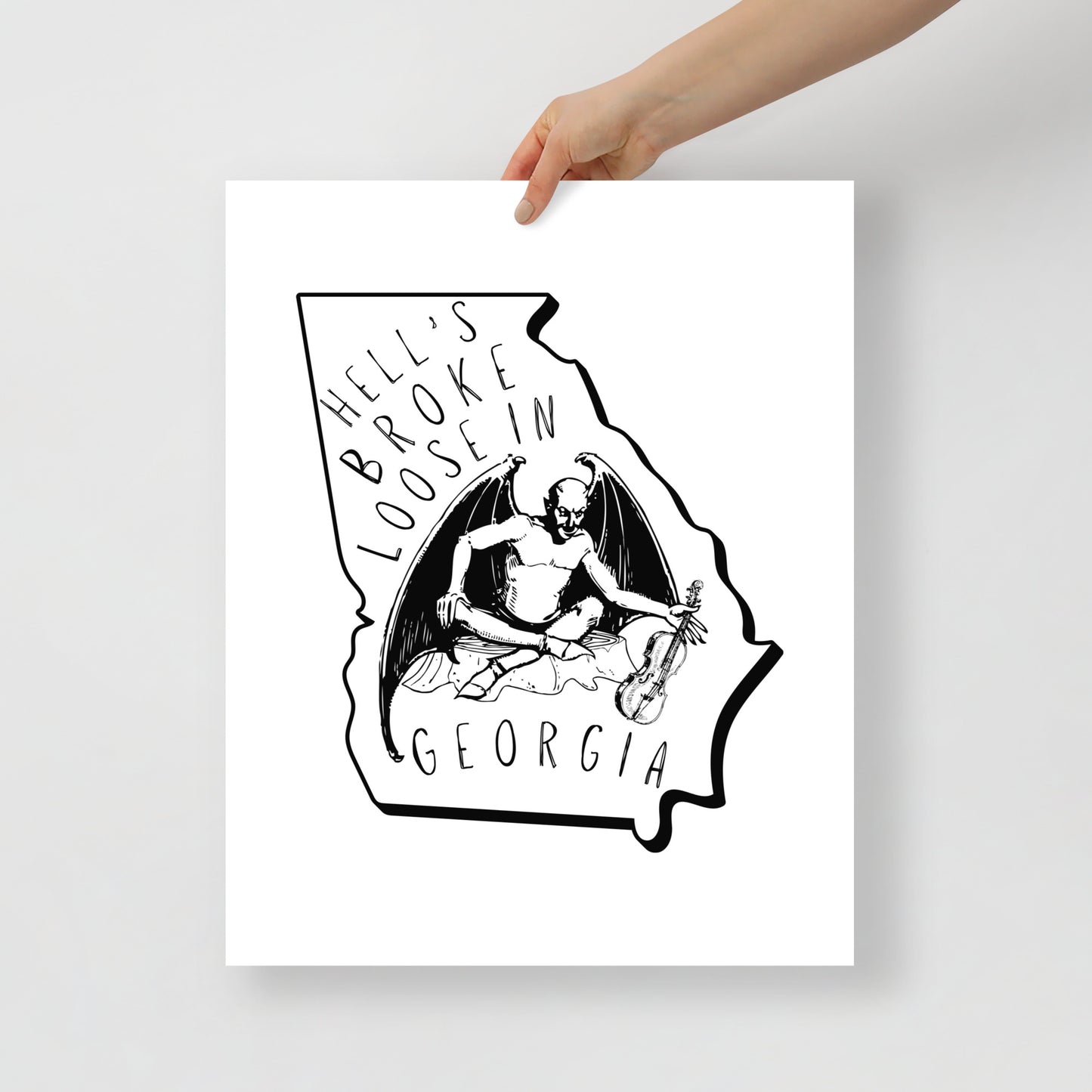 Hell's Broke Loose in Georgia Poster