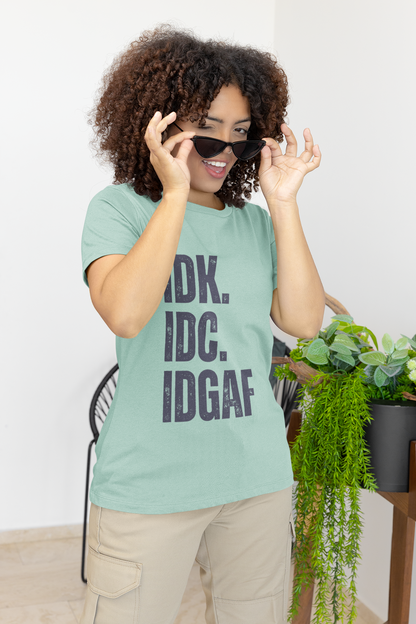 IDGAF Short Sleeve T-Shirt