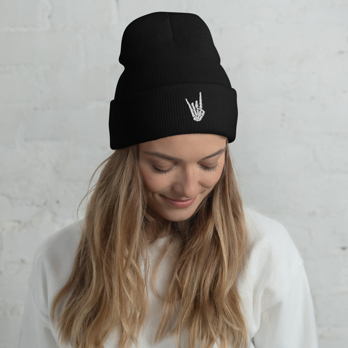 Rock On Cuffed Beanie