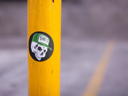 BMFS Skull Sticker