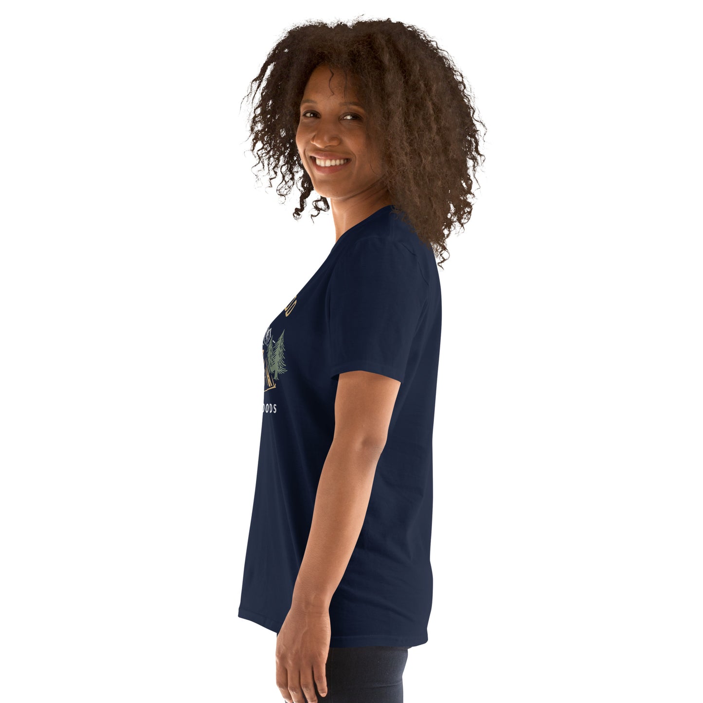 All Good In The Woods Short-Sleeve Navy T-Shirt