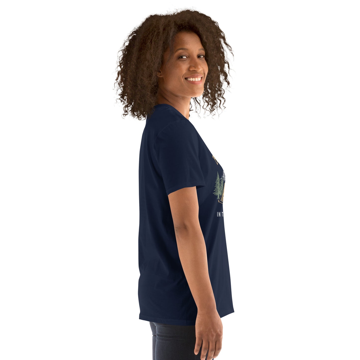 All Good In The Woods Short-Sleeve Navy T-Shirt