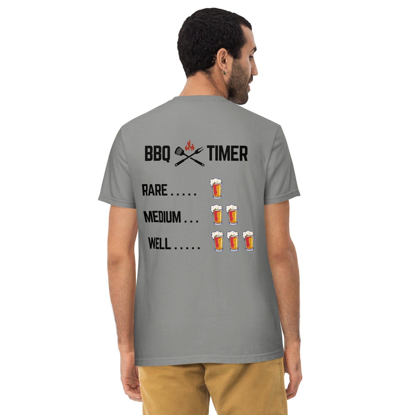 BBQ Timer Pocket T-Shirt