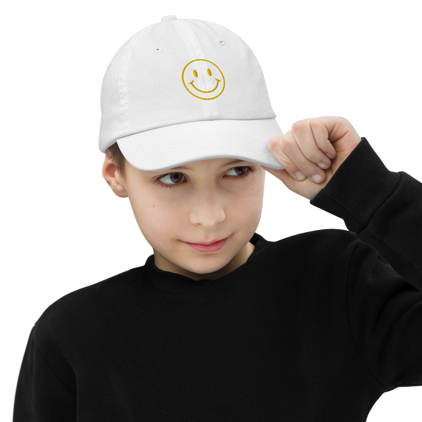 Happy Youth Baseball Cap