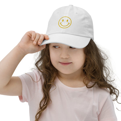 Happy Youth Baseball Cap